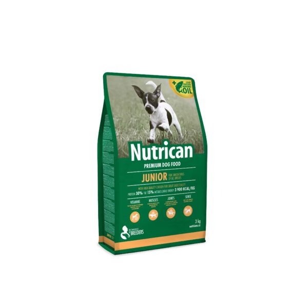 Nutrican Junior Dog Food 15KG