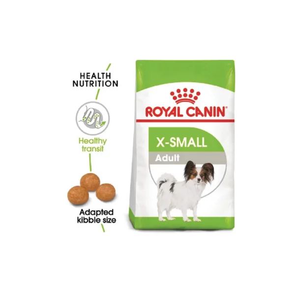 X-Small Adult Dry Dog Food 3KG - Image 2