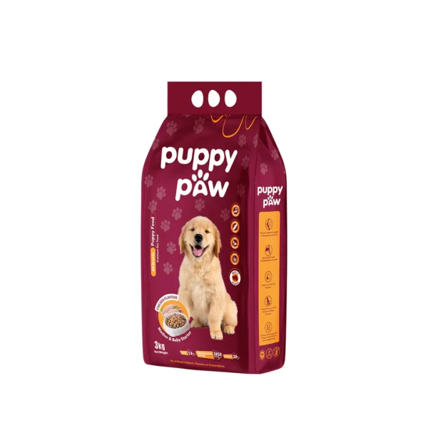 Puppy Paw Puppy Food 3kg - Image 2
