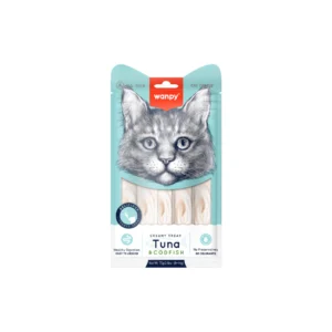 Wanpy Creamy Treats Tuna & Codfish For Cat